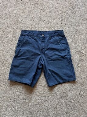 Vintage Faded Size 34 Blue Carhartt Shorts